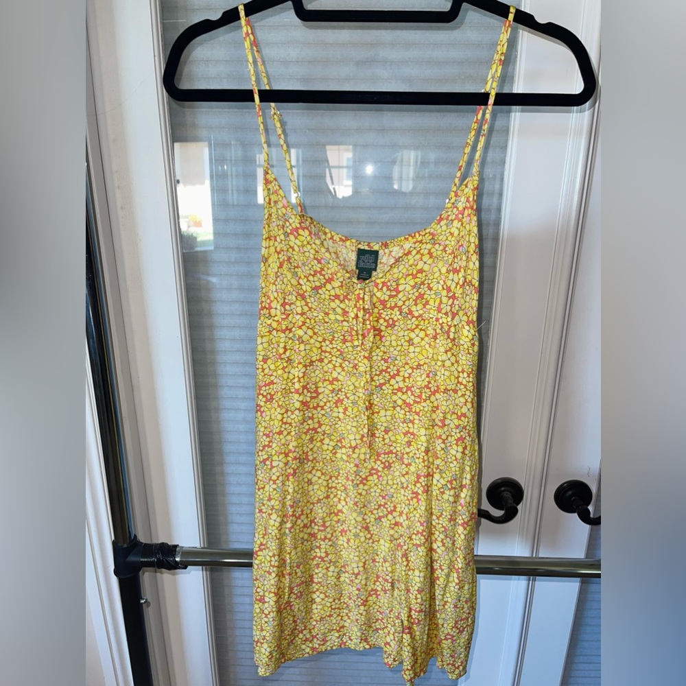 Yellow Floral Sundress